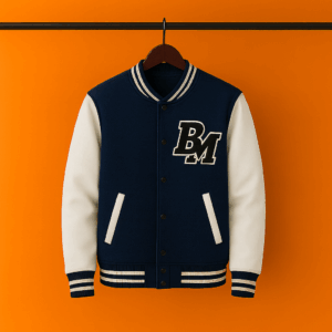 Premium Quality Varsity Jacket (Navi Blue)