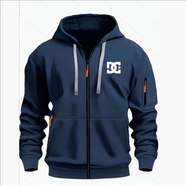 Full Zipper Premium Hoodie (Navi Blue)