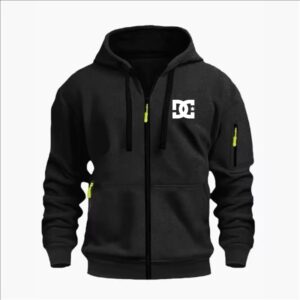 Full Zipper Premium Hoodie (Black)