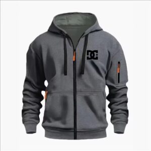 Full Zipper Premium Hoodie (Ash)